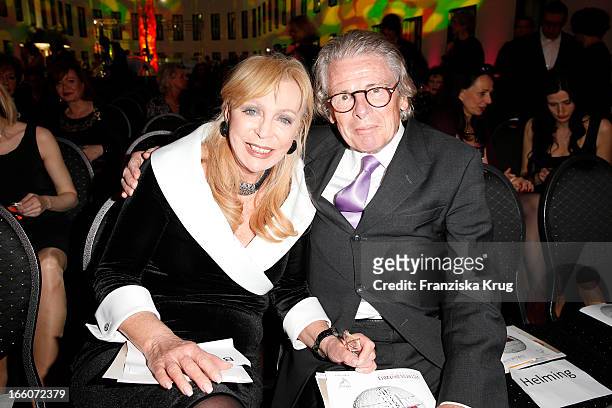 Klaus Bresser and Evelyn Bresser attend the Victress Day Gala 2013 at the MOA Hotel on April 8, 2013 in Berlin, Germany.