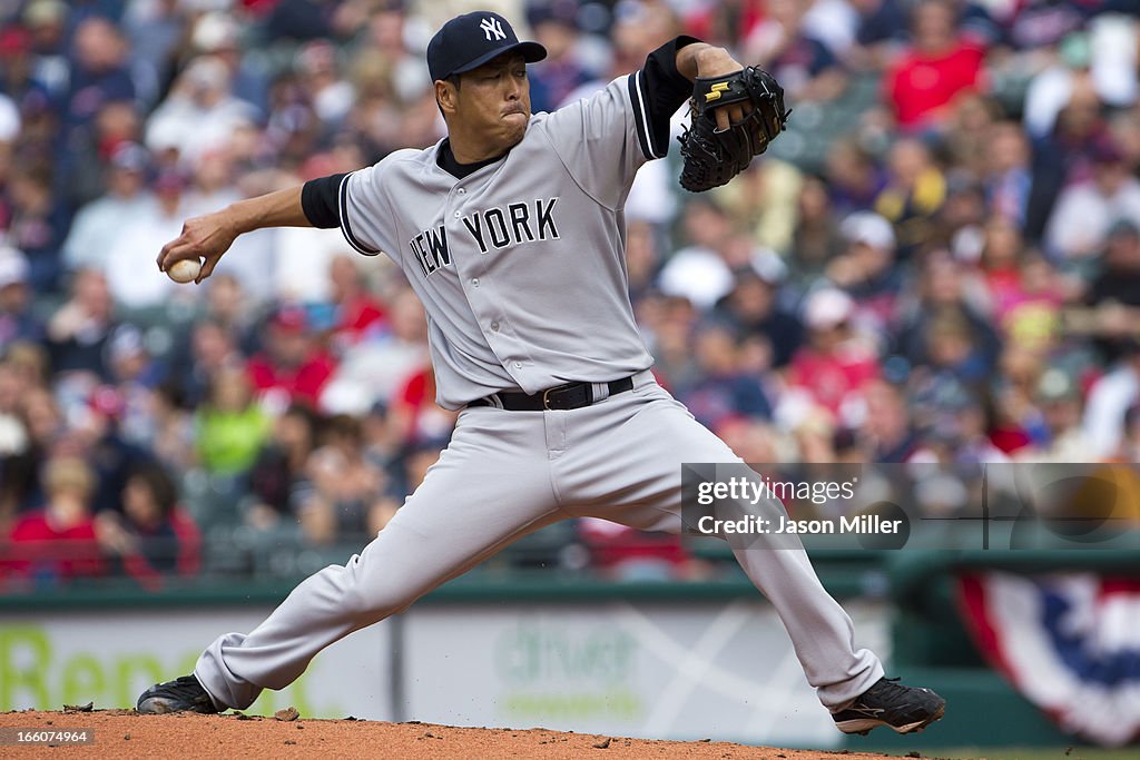 New York Yankees v Cleveland Indians