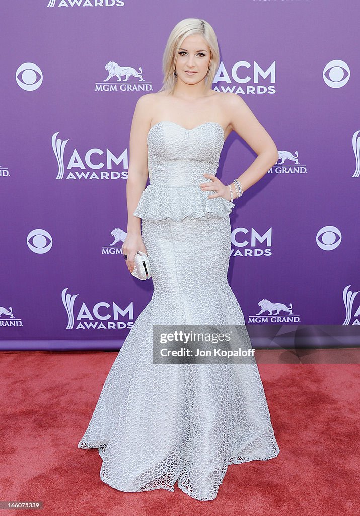 48th Annual Academy Of Country Music Awards - Arrivals