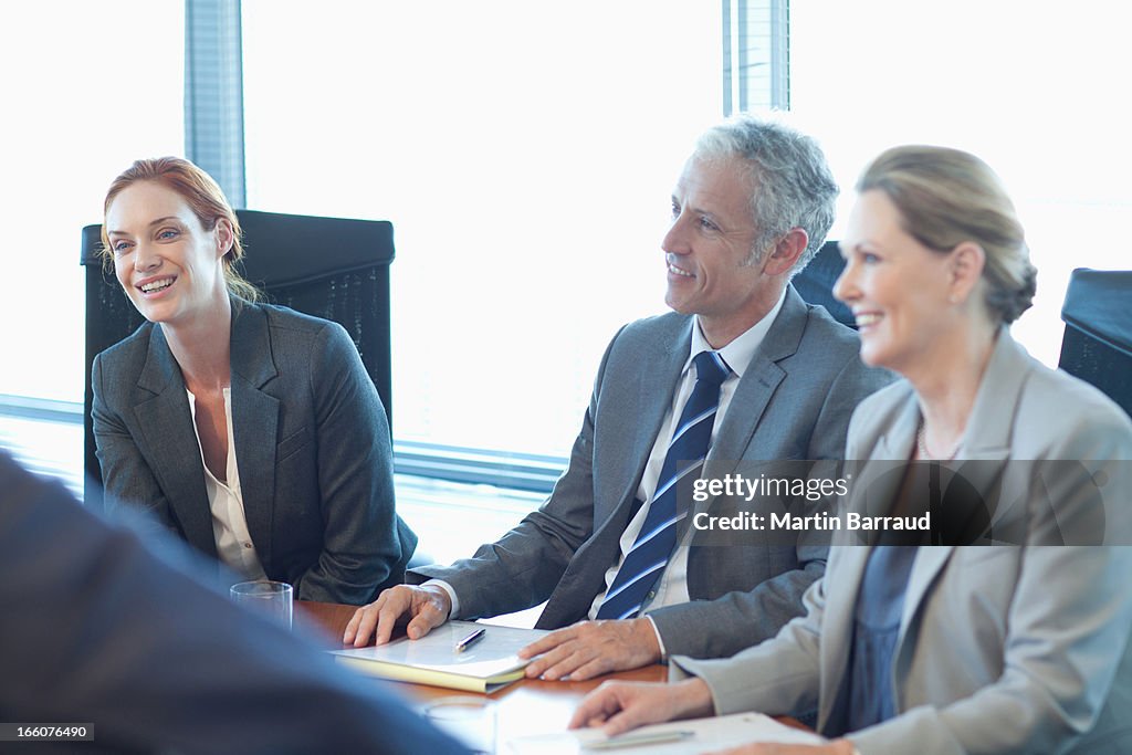 Business people in meeting