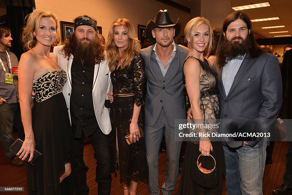 48th Annual Academy Of Country Music Awards - Backstage And Audience