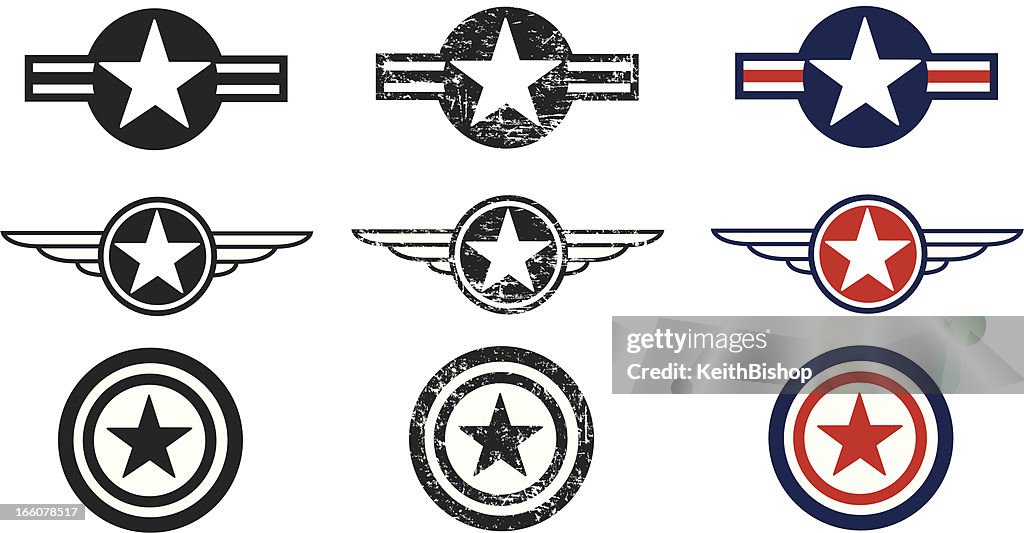 La Fuerza Aérea de los Estados Unidos Insignias de las Fuerzas Armadas