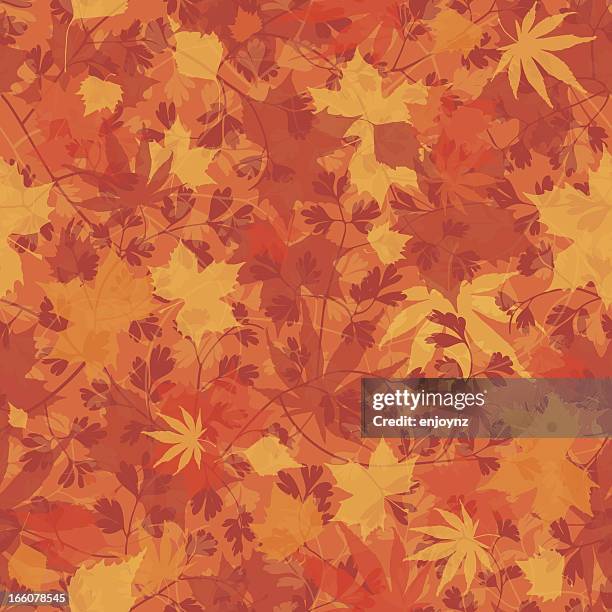 seamless autumn background - dead stock illustrations