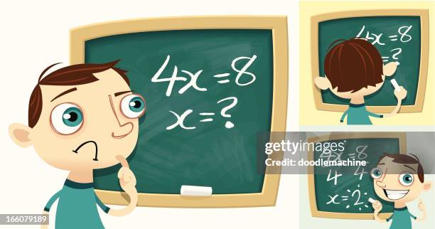 224 Kid Problem Solving Cartoon Stock Photos, High-Res Pictures, and ...