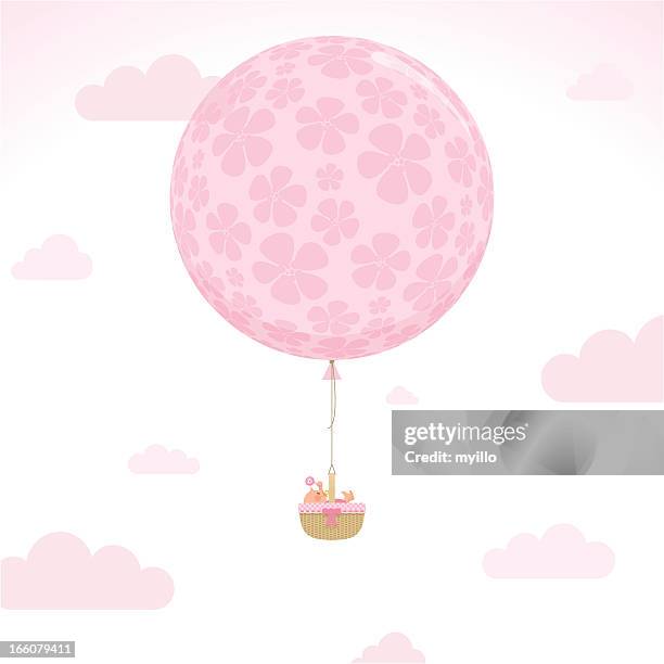 stockillustraties, clipart, cartoons en iconen met it´s a girl - birth