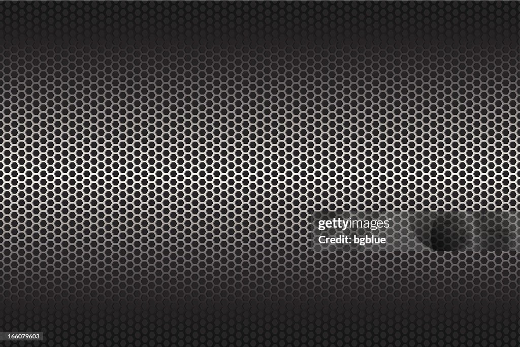 Metallic texture on wide Background