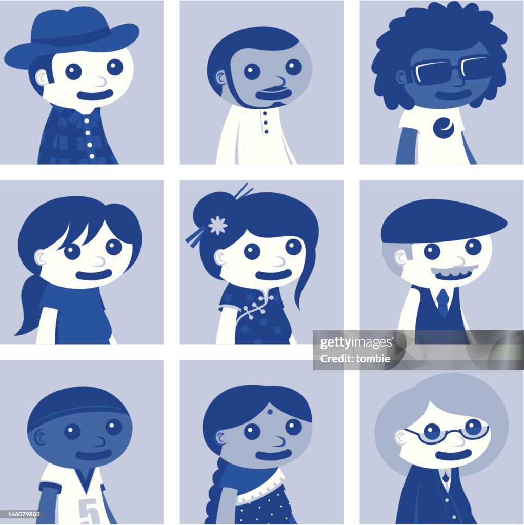 Social Network Avatars - Set Two