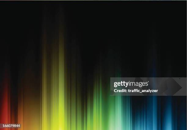 abstract lines - spectrum stock illustrations