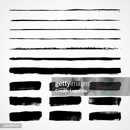 Grunge brush strokes Grunge brush strokes