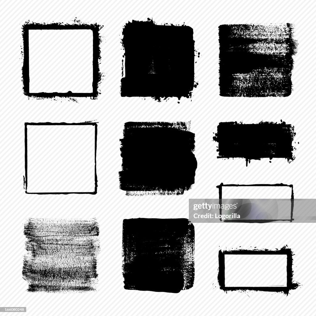 Grunge squares
