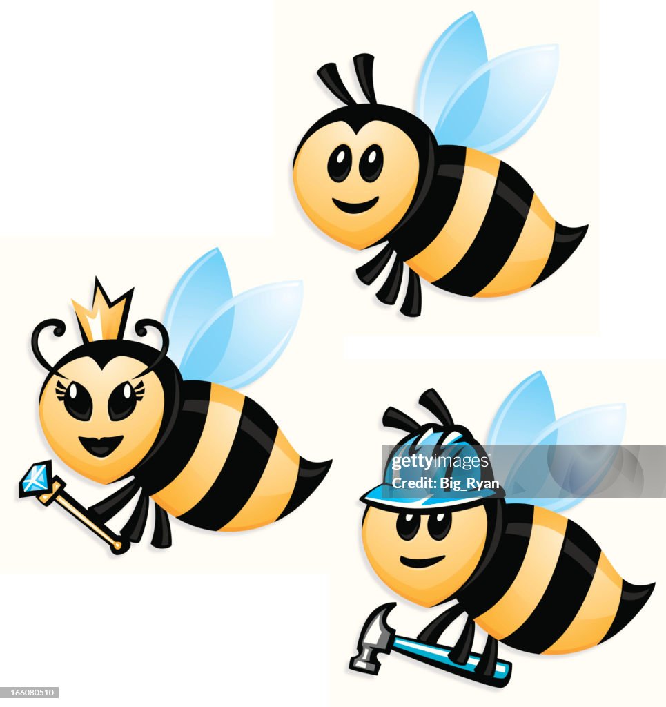 Working Bees Animation Animated Worker Bees