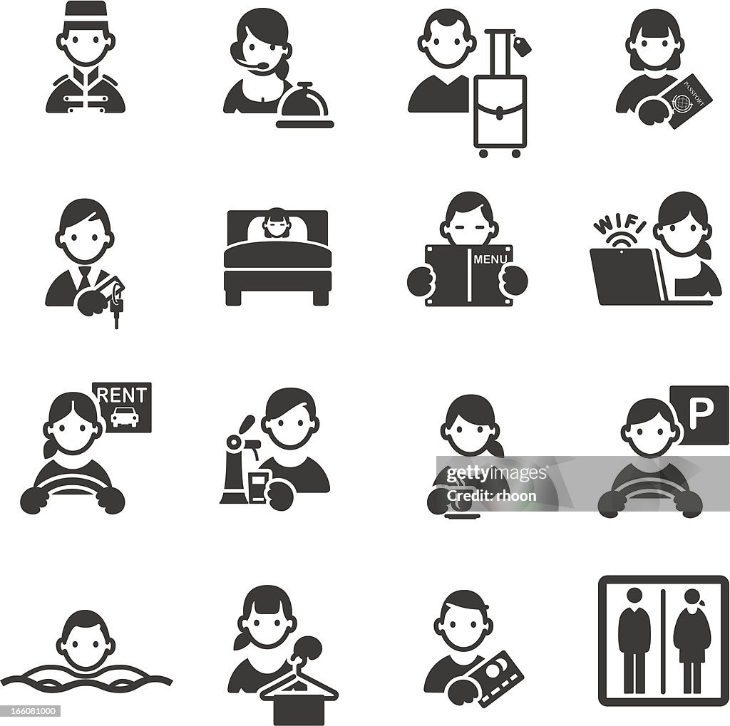 Hotel icons