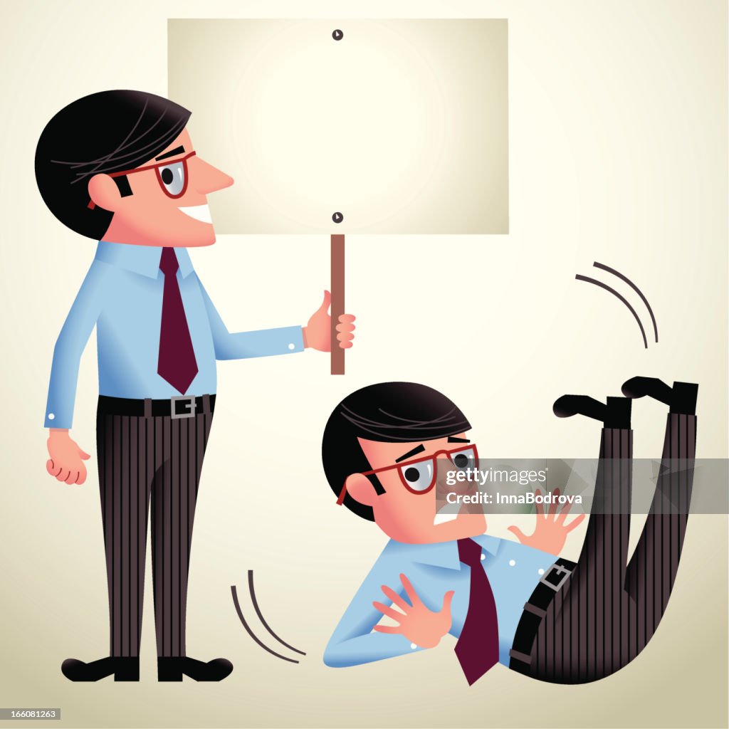 Sign Falling Animation Sign And Falling High-Res Vector Graphic - Getty Images