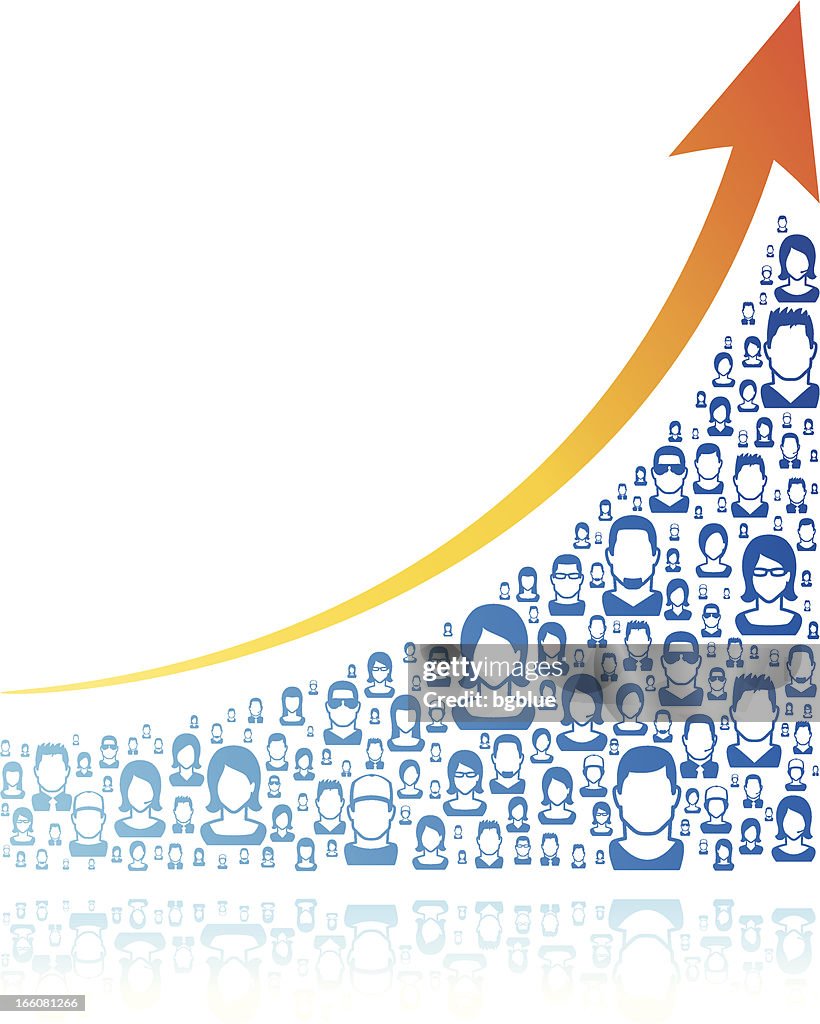 People Graph High-Res Vector Graphic - Getty Images