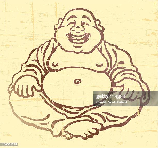 buddha - budha stock illustrations