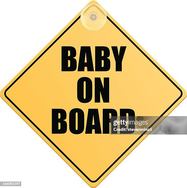 50 Baby On Board Illustrations - Getty Images