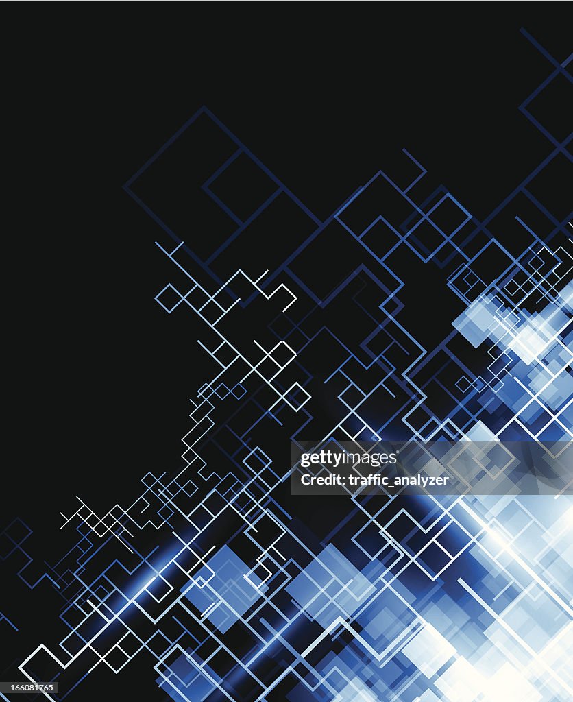 Abstract Technical Background High-Res Vector Graphic - Getty Images