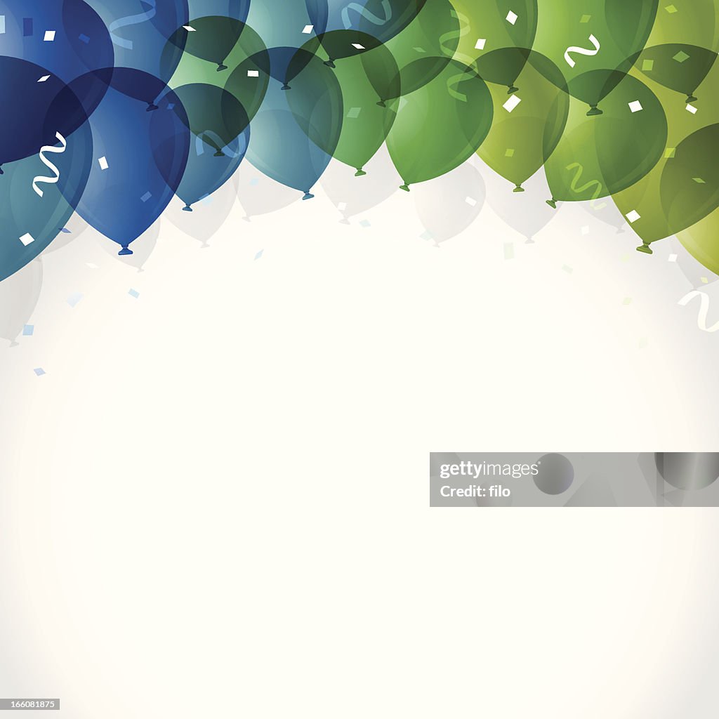 Party Balloon Background