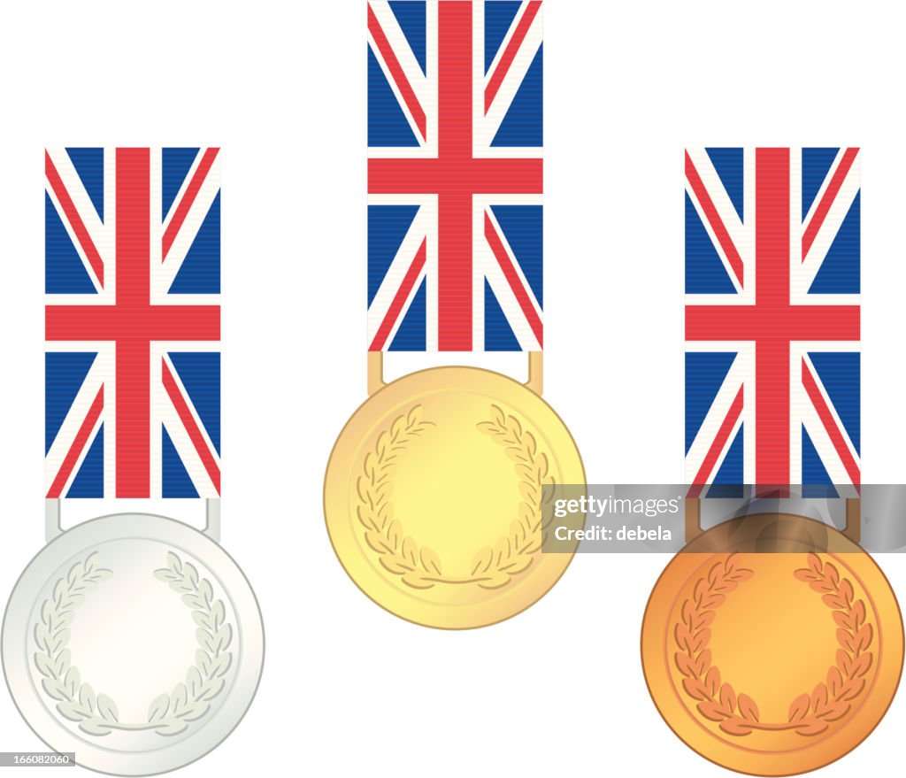 UK . Games Finalists' Medals