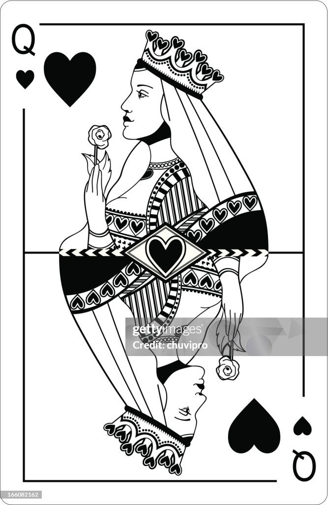 Queen of hearts.