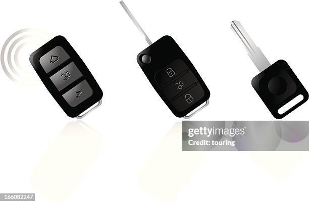auto autoschlüssel - zündschloß stock-grafiken, -clipart, -cartoons und -symbole