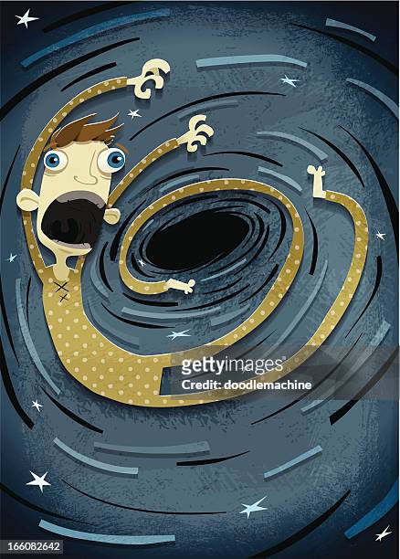 ilustraciones, imágenes clip art, dibujos animados e iconos de stock de agujero negro - sucking