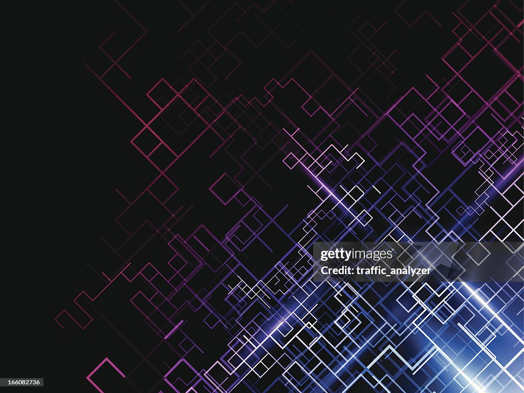 Abstract Technical Background High-Res Vector Graphic - Getty Images