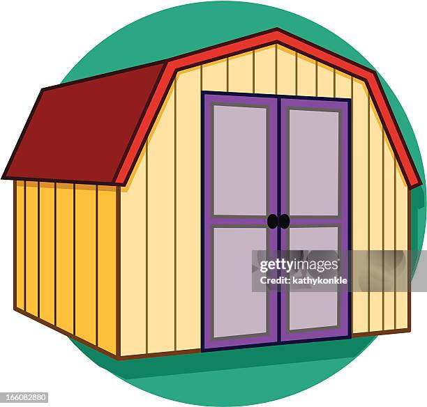 garden shed - shed stock-grafiken, -clipart, -cartoons und -symbole