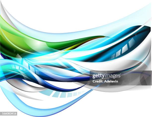 Wave Interlocking Type Interlocking Waves Background High-Res Vector Graphic - Getty Images