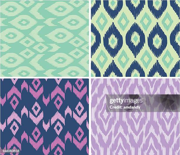 bildbanksillustrationer, clip art samt tecknat material och ikoner med ikat traditional style - persisk kultur