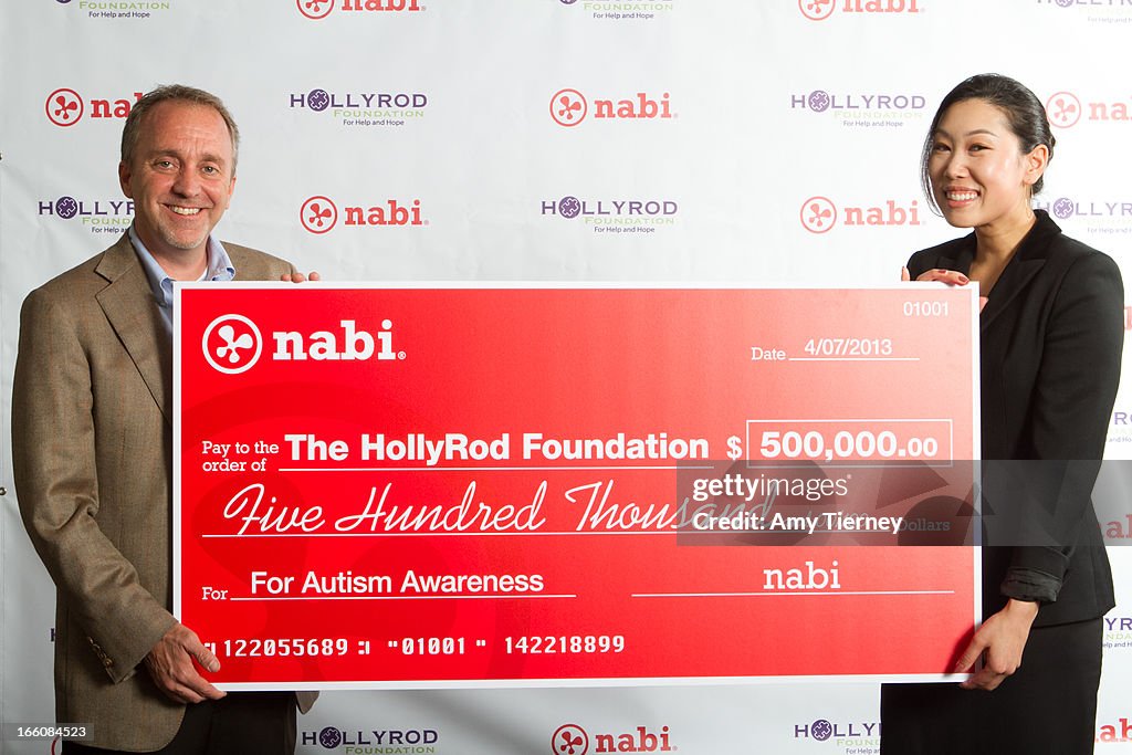 Fuhu, creator of nabi, Donates $500,000 to the HollyRod Foundation