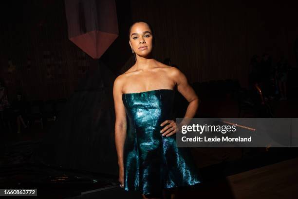 Misty Copeland at the Bach Mai Spring 2024 Ready To Wear Runway Show at the DiMenna Center on September 12, 2023 in New York, New York