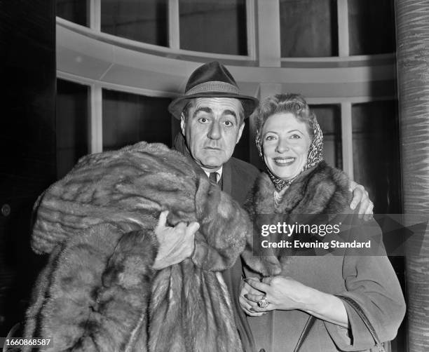 American actor Jim Backus and his wife Henny , March 29th 1960.