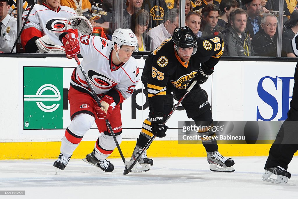 Carolina Hurricanes v Boston Bruins