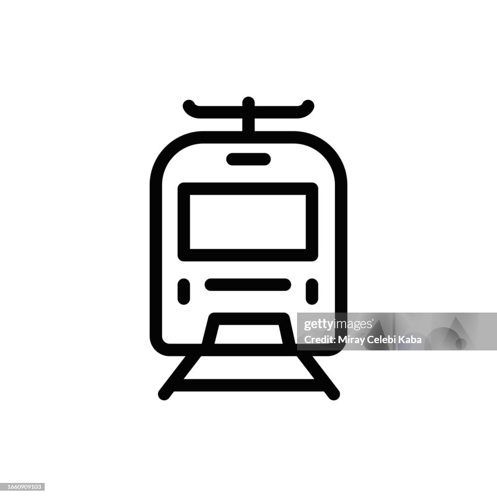 Ferrovia e Metrô, Ícone da Linha da Estação de Trem