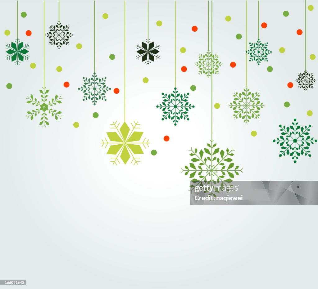 Snowflake background