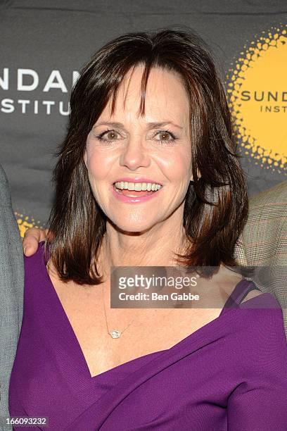 Sally Field attends the 2013 Sundance Institute Theatre Program Benefit at Stephen Weiss Studio on April 8, 2013 in New York City.