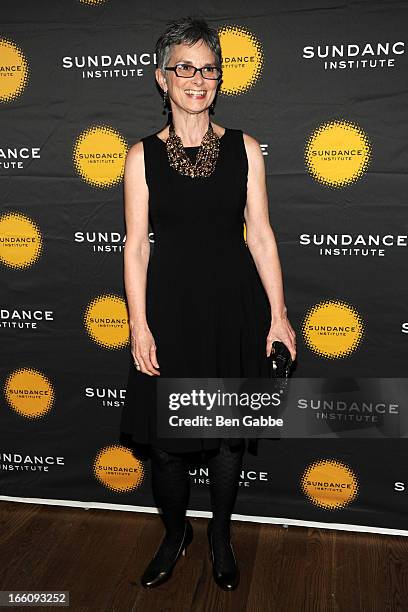 Janice Paran attends the 2013 Sundance Institute Theatre Program Benefit at Stephen Weiss Studio on April 8, 2013 in New York City.