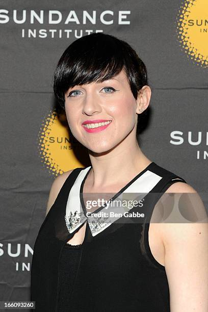 Celina Carvajal attends the 2013 Sundance Institute Theatre Program Benefit at Stephen Weiss Studio on April 8, 2013 in New York City.