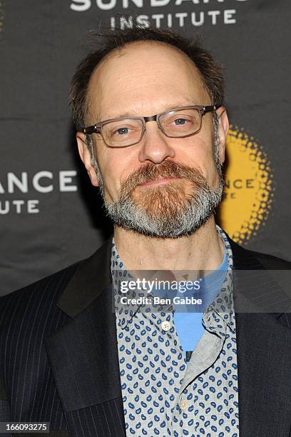 David Hyde Pierce attends the 2013 Sundance Institute Theatre Program Benefit at Stephen Weiss Studio on April 8, 2013 in New York City.