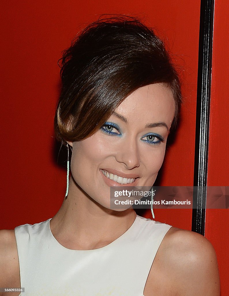 Marie Claire Honors Olivia Wilde And Her April Cover At NYC's The General