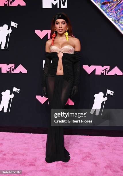 Anitta at the 2023 MTV Video Music Awards held at Prudential Center on September 12, 2023 in Newark, New Jersey.