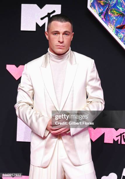 Colton Haynes at the 2023 MTV Video Music Awards held at Prudential Center on September 12, 2023 in Newark, New Jersey.