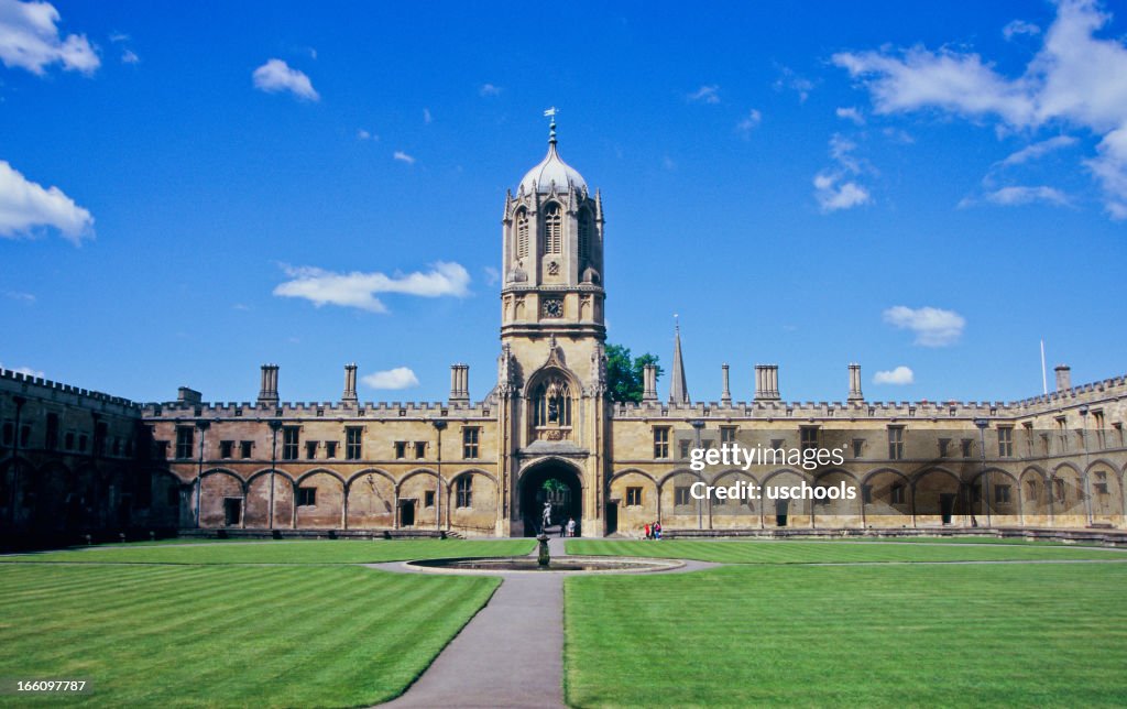 Cristo Chiesa di Tom Tower, Oxford University, Inghilterra