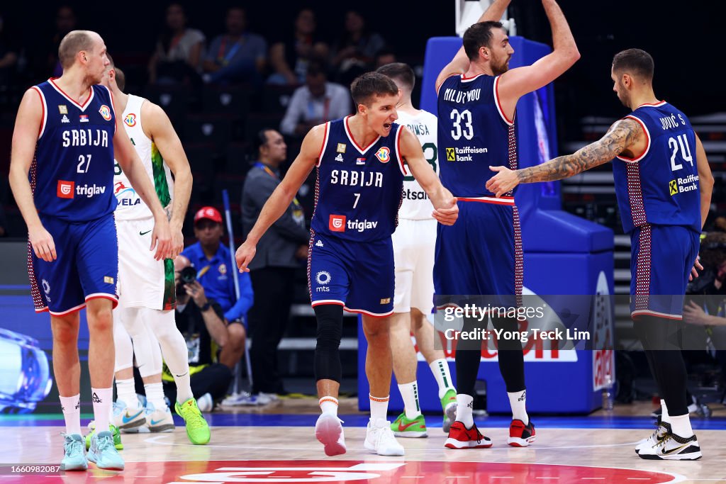 Lithuania v Serbia: Quarter Final - FIBA Basketball World Cup