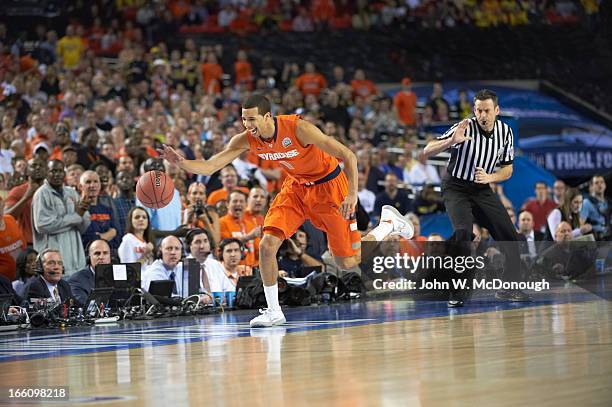 Final Four: Syracuse Michael Carter-Williams in action vs Michigan at Georgia Dome. Atlanta, GA 4/6/2013 CREDIT: John W. McDonough