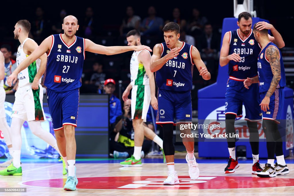 Lithuania v Serbia: Quarter Final - FIBA Basketball World Cup