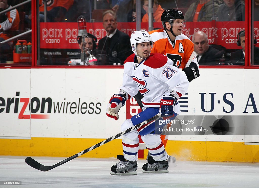 Montreal Canadiens v Philadelphia Flyers