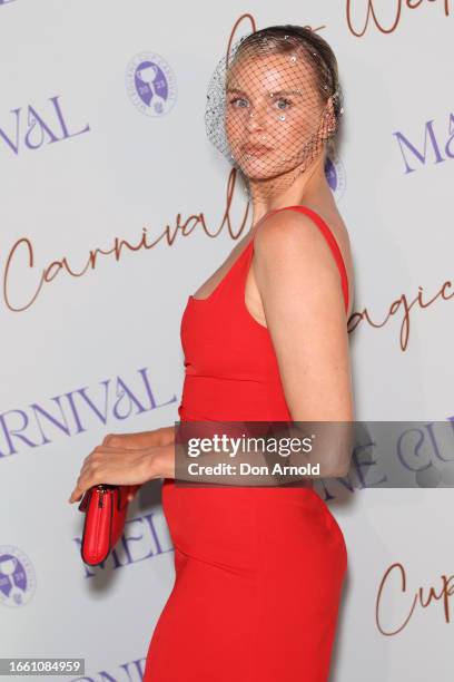 Tegan Martin attends the 2023 Melbourne Cup Carnival Showcase on September 05, 2023 in Sydney, Australia.