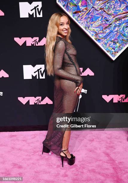 Tinashe at the 2023 MTV Video Music Awards held at Prudential Center on September 12, 2023 in Newark, New Jersey.